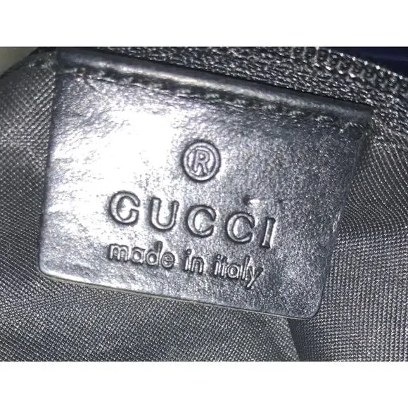 Authentic Gucci Vintage GG Canvas Bamboo Handle Hobo Bag - Picture 7 of 12